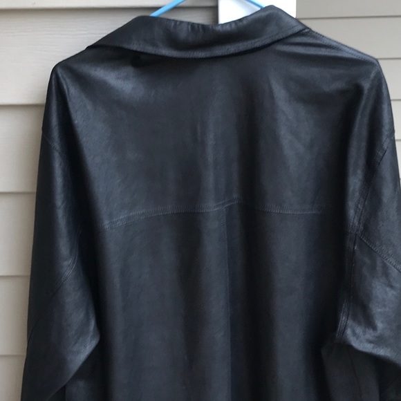 Gorgeous men’s lamb skin leather jacket. Size L. - Picture 6 of 6